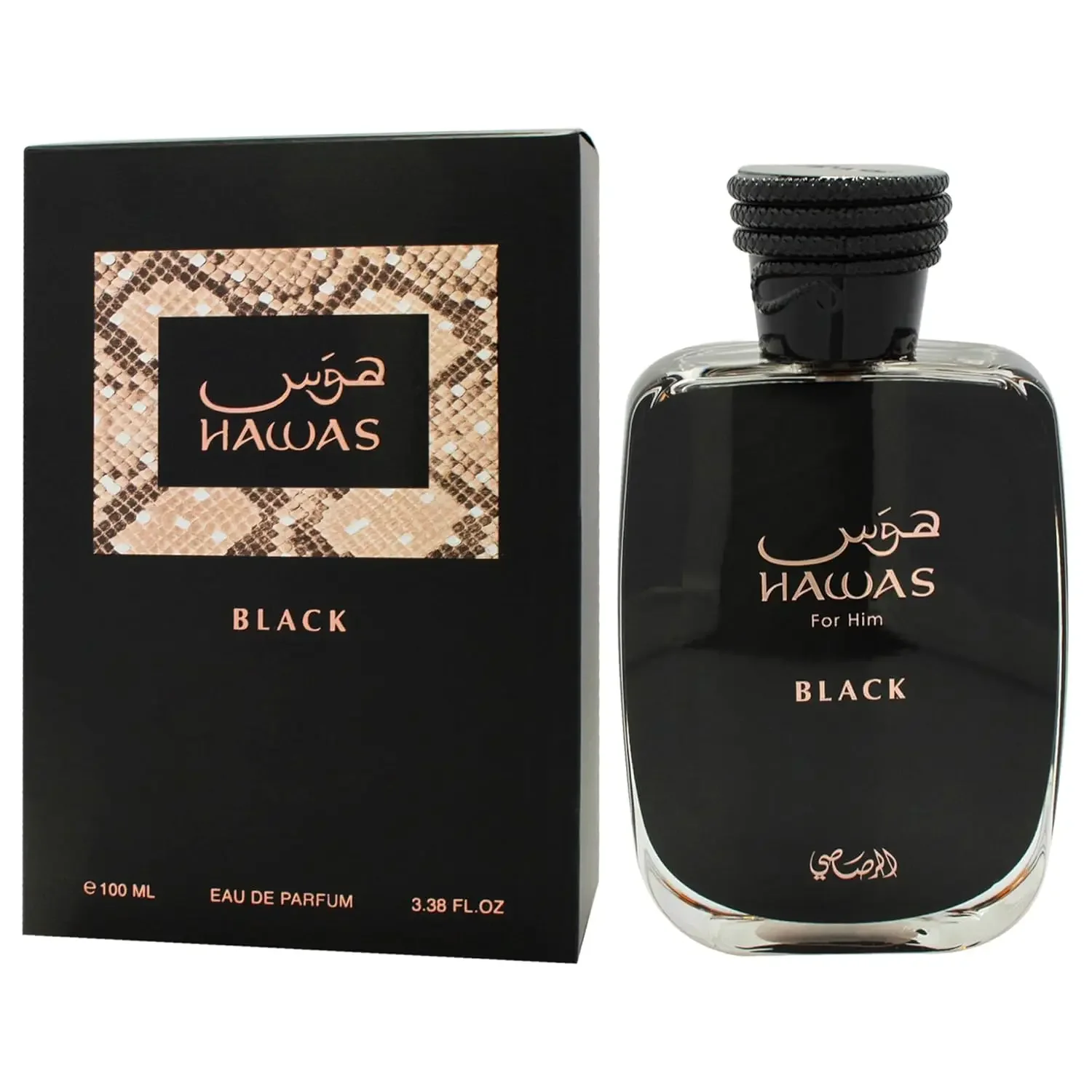Rasasi Hawas Black 100 мл EDP, – обзор и цена Perfume Fragrance Intense